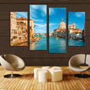 Large Canvas Modern Decor Wall Art Painting Picture City on the Water Print