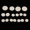 17 Pieces Clarinet Key Cushion Pads Mat for Woodwind Instrument Parts