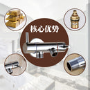 Brass 3-Way Toilet Shower Mixer Valve Diverter Adaptor Bathroom Bathtube 1/2