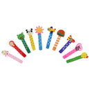 10pcs Lovely Cartoon Wooden Bookmark Paper Clips for Kids Perfect Gift