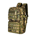 Magicdeal Multipurpose Outdoor Travel Hiking Camping Paracord Zipper Adjustable Strap Computer Backpack Bag 35L Jungle Digital
