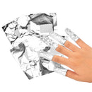 100 Pieces Nail Art Gel Polish Remover Pads Cotton Nail Tinfoil Eco-friendly Cleaner Tool