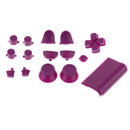 Purple-Full Button Set Replacement Mod Kit for Playstation PS4 Controller Repair Housing Video Game Accessories Perfectly Fit