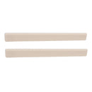 2 Pcs Classical Guitar Bridge Nut for String Instrument 84x2.5x7.8mm