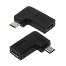 USB-C (Female) Adapter, USB Type C (Female) to Micro USB (Male) Sync and Charging Adapter for Digital Camera, Power Bank, Samsung Galaxy S7, S7 Edge and more (Pack of 2)
