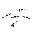 Carp Fishing Terminal Long Body Q-shaped Fishing Swing Snap With Solid Ring