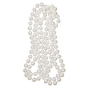 Retro Long White Pearls Necklace Flapper Charleston Party Fancy Dress Costume