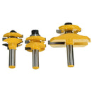 3Pieces 1/2'' Shank Rail & Stile Ogee Blade Cutter Panel Cabinet Router Bits