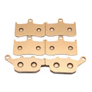 Motorcycle Front + Rear Brake Pads for Kawasaki Z900 17-18 / Z800 13-16