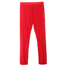 Men Fashionable Long Transparent Mesh Pants Trouser For Daily Wear Sports Yoga Gym S Red