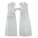 Welding Gloves Heat/ Fire Resistant Industrial Leather Gloves 1 Pair 60cm