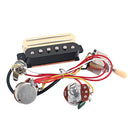 1 Set Copper Dual Rail Single Coil Pickup Humbucker for Electric/Cigar Box Guitar Parts DIY