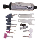 15 Pieces DIY Pneumatic Grinding Wheel Engraving Polishing Machine Tool Set Rotary Tool Accessory