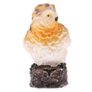Realistic Mini Brown Flying Owl Figurine Statue for Home Fairy Garden Yard Lawn DIY Decoration