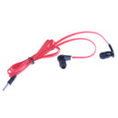 3.5mm In-Ear Stereo Headphone Noodle Earphone Running Sport for Samsung Phone MP3 1meter/3ft Red