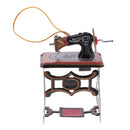 Mini Sewing Machine Model Tin Toy Collectible Gift Hanging Decor Ornaments