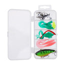 Fishing Lures Kit Jig Head Hooks Lures Set Frog Sequin Baits Crankbaits