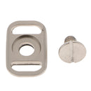 Alloy Quick Release Plate Camera Wrist Strap Buckle Button Mount Clip for Canon Nikon Sony Olympus Panosonic DSLR