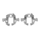 A Pair Car HID Xenon H7 Bulbs Base Retainer Clips Aluminium Metal Holder Adapter For Audi BMW