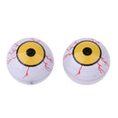 2pcs 28mm Plastic Safety Eyeballs for BJD Doll Toy Puppet Accessories DIY Crafts Yellow