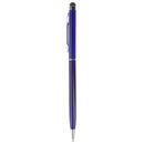 2 in 1 Capacitive Touch Screen Stylus Ballpoint Pen for iPhone 5 6 7 Samsung Galaxy S6 S7 Tablet PC Blue