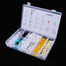 210 Pieces 10 Type Nylon Car Bumper Door Panel Rivets Push Pin Moulding Fastener
