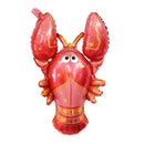 Large Red Lobster Foil Balloon Children Ocean Party Decoration Supplies