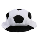 Football Style Cap Word Cup Football Supporter Fans Fancy Dress Constume