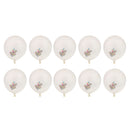10x Clear Latex Balloon with Colorful Star Confetti Wedding Birthay Party Gift