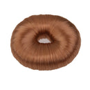 Women Girls Fashionable DIY Hair Styling Fashion Hair Doughnut Bun Ring Shaper Hair Donut Style Updo Light Brown