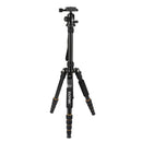 Aluminum Portable Tripod with Ball Head Professional Compact for DSLR Camera