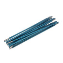 Foldable Retractable 11 Sections Tent Poles Outdoor Travel Hiking Accessories 345cm Blue