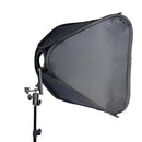 60x60cm 24'' Inch Portable Hotshoe Soft Box Kit Softbox With L-Shape Bracket