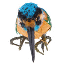 Realistic Plastic Kingfisher Birds Ornament Garden Statue Birds Sculpture Patio Yard Lawn Ornaments