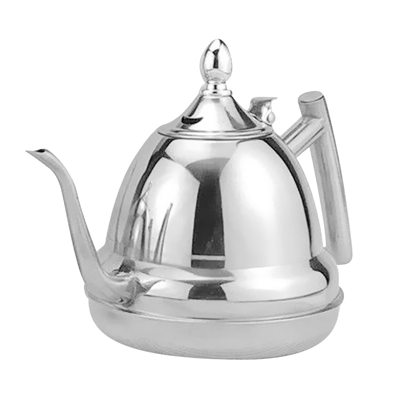 1.2L Stainless Steel Cold Water Kettle Infuser Teapot Coffee Pot Restaurant, Vintage, Thermal Carafe Dishwasher Safe