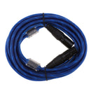3-Pin foot Mic Cable Patch Cords - XLR Male to XLR Female Black Microphone Cables - 16Ft Balanced Mic Snake Cord - Single
