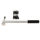 Aluminum Dent Hail Hammer Tap Down with Screw-on Plastic Tip for Car Repair Tool
