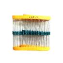 1/4w 1% electrical resistor Kit Metal Film Resistor Package Total ROHS
