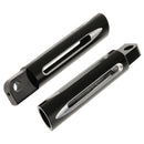 2 Pieces Motorcycle Passenger Aluminum Rear Footpegs Foot Pegs Pedals for Harley 883 XL1200 X48