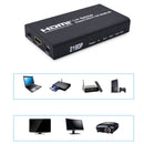 HDMI Splitter 1x4 Amplifier Repeater 1080p 1 in 4 out V1.4 Converter Box Hub