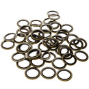 100pcs ?22 Rubber Metal Combination Ring Sealing Rings Gasket Grommets 22mm
