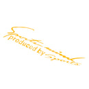 Sport Reflective Decor Sticker Decal for Car Hood Lamp Eyebrow Bumper Window
