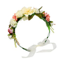 Floral Flower Girls Hairband Headband Festival Wedding bridesmaid Favor