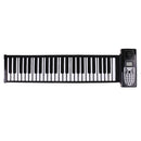 49 Key Electronic Piano Silicon Roll Up Piano Soft Keyboard Kids Education