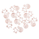 10 Pieces Premium Rose Gold Cute Cat Shapes Paper Clips,Smooth Stainless Steel Wire Paper Clips for Office School Students Girls Kids Paper Document Organizing Wedding