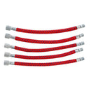 5Pcs Bicycle Inflator Inflating Hose Bike High-pressure Pump Extension Hose