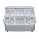 PP Plastic 12 Egg Holes Incubator Hatching Container Box Reptile Lizard Incubator Hatchery