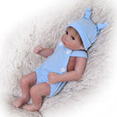 Lovely Doll Sleeveless Rompers Hats Socks Sets For 10''-11'' Baby Doll Clothes Accs