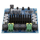 Digital Bluetooth Power Amplifier Board, Dual Channel 120W+120W TPA3116D2 CSR 4.0 Audio Stereo Amplifier, Audio Receiver for Home Theater Speaker DIY DC 12-24V Powered