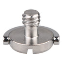 Mini 1/4'' D-Ring Screw Stainless Steel for DSLR Cam Camcorder Camera Tripod Quick Release QR Plate LS048